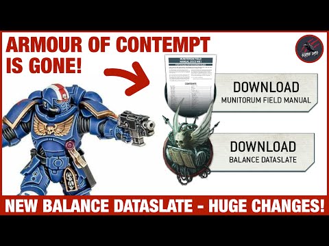 WARHAMMER 40k DATASLATE OVERVIEW - Huge Rule Changes & Points Updates For All Factions
