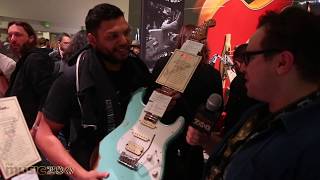 Video thumbnail for NAMM 2020: Misha Mansoor Interview With His Jackson Custom Shop So-Cal HSS Relic! by The Music Zoo