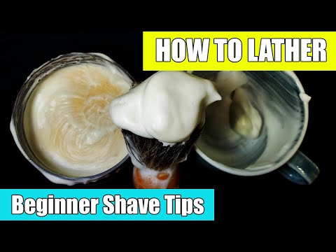 Wie man Rasierseife richtig aufschäumt – Nassrasur-Tipps für Anfänger
