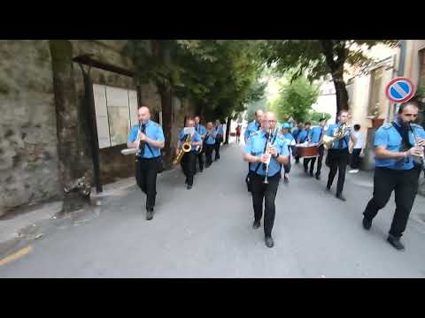 Marcia Carminuccio Banda ACMI Introdacqua 10/8/23 Scanno Festa di San Lorenzo