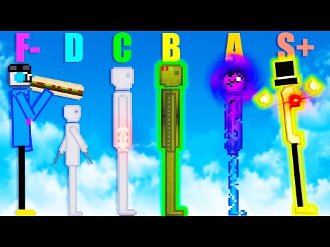 We Test Out the Tiers of Human Evolution in People Playground!