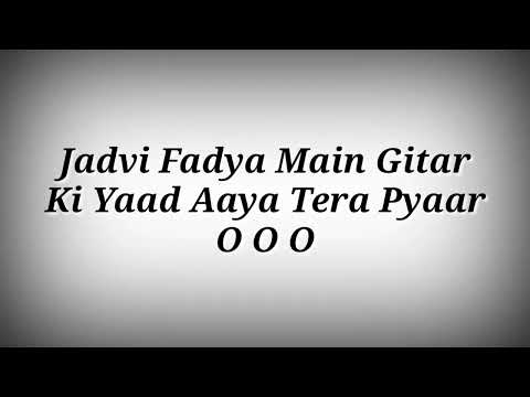 LYRICS Yaadan Teriyaan Meriyaan Song | Yaadan Teriyaan Meriyaan Song Lyrics | Ak786 Presents
