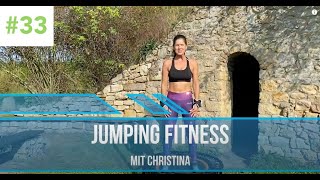 #33 45 Minuten Jumping Fitness Workout Gewichtsmanschetten Armtraining Rebounder  Trampolin Springen
