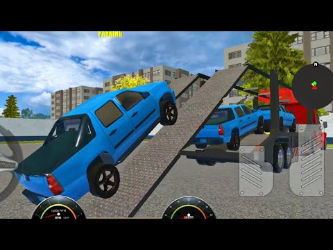 Car Transport Truck Simulator 2021 - Car Transport Trailer Trucks Driver - Android Gameplay