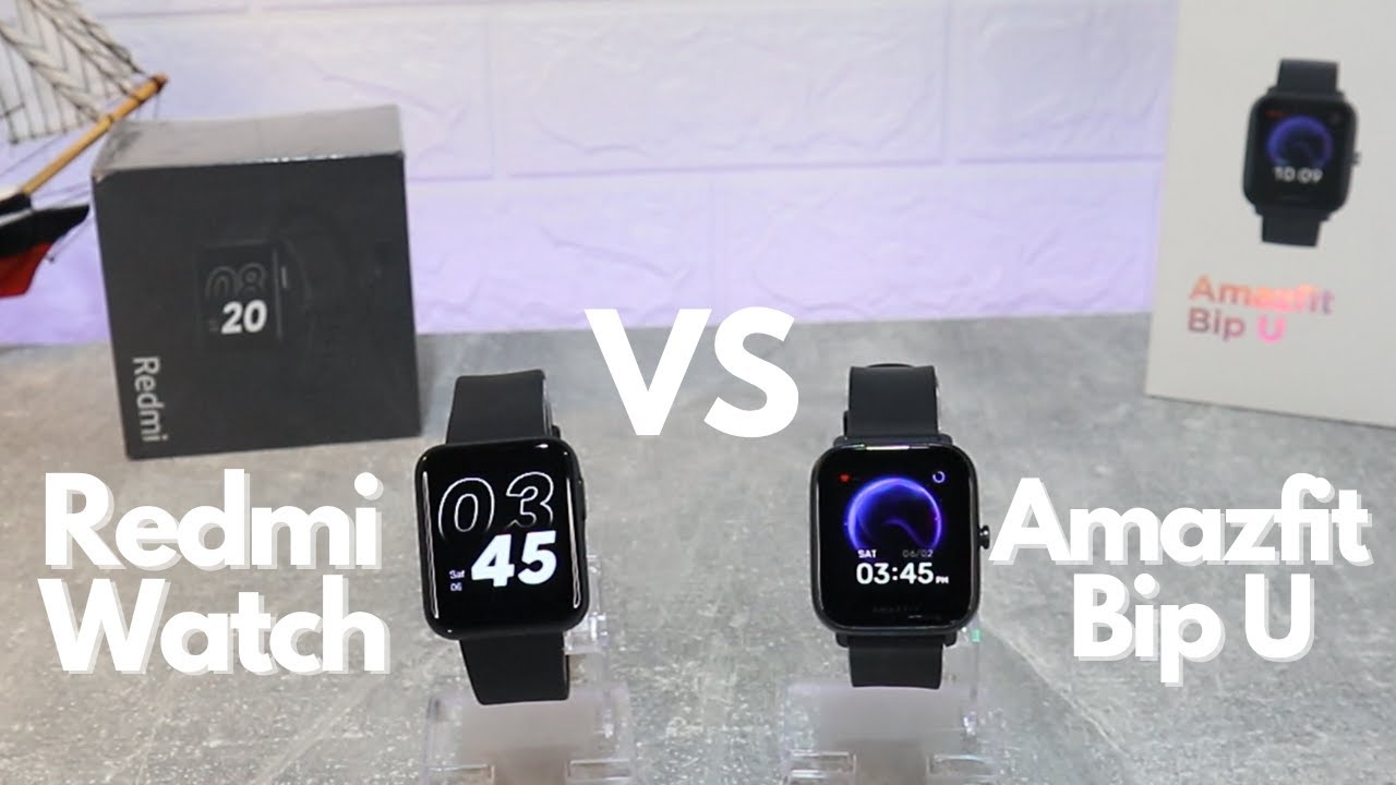 Redmi Watch VS Amazfit Bip U which one is better and why