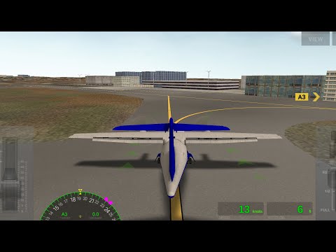 Image for YouTube video with title Taking off and landing a plane in a smartphone flight simulator viewable on the following URL https://youtu.be/SV-y1YdPGRA