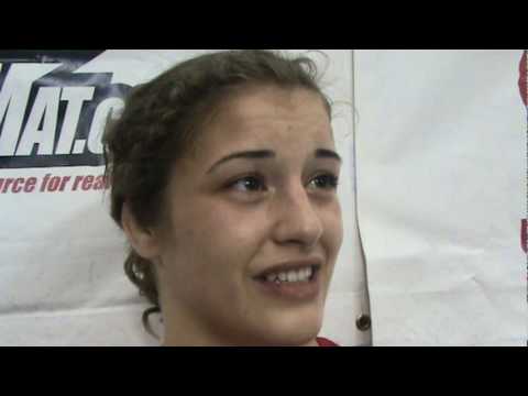 Helen Maroulis, 55 kg World Team Trials champion in women's freestyle