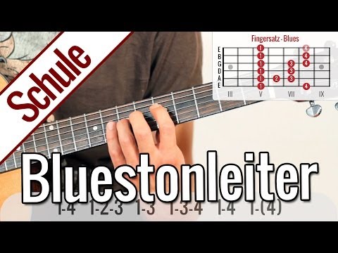 Bluestonleiter - Tonleiterspiel | Gitarrenschule
