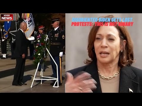 Disoriented Biden Gets Lost Again; Harris on protests: this is not binary; Biden low Polls