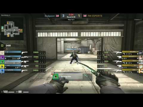 [UKCSGO] 20.02.2017 - FM eSports vs Endpoint @ ESL UK Premiership W6 Map 1