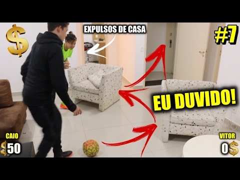 DESAFIOS EM CASA.. E FUI EXPULSO(É SERIO!) - EU DUVIDO! #7