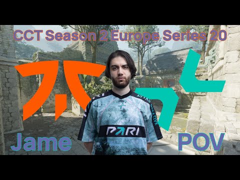 CS2 Fnatic vs PARIVISION | Jame POV | CCT Season 2 Europe Series 20 | Ancient (Map 1)