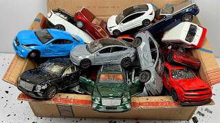 Box Full of Crashed Diecast Cars Toyota, Honda, Trucks, Jeeps 😍 RP