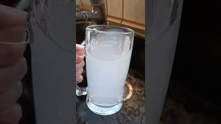 Cloudy Tap Water