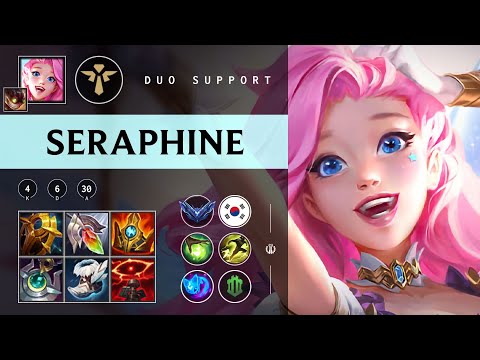 Seraphine Support vs Rakan - KR Diamond Patch 25.24