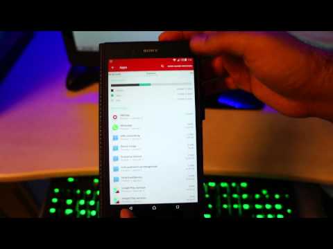 Battery life RAM usage and apps to sd Andorid Lollipop on Xperia Z Ultra