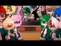 Pro Heroes Class 1 A And LOV React To Deku S Trauma Mha Bnha Gacha Club Life My AU