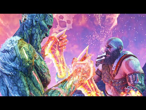 GOD OF WAR RAGNAROK Kratos Meets Surtr & Begins Ragnarok Scene (4K 60FPS)