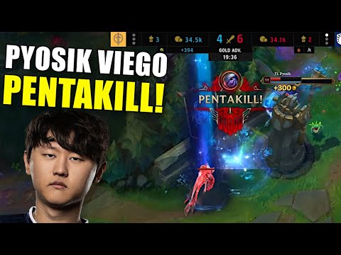 PYOSIK WITH THE FIRST JUNGLER PENTAKILL IN LCS HISTORY!!!