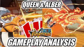 CYBORG QUEEN & LUNARIAN ALBER (KING) BOUNTYFEST GAMEPLAY ANALYSIS! | One Piece Bounty Rush OPBR