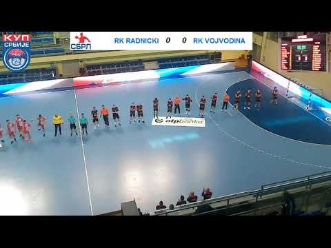 1/2 finale Kupa Srbije / SPD Radnički - RK Vojvodina