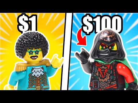 $1 vs $100 Ninjago Elemental Masters!