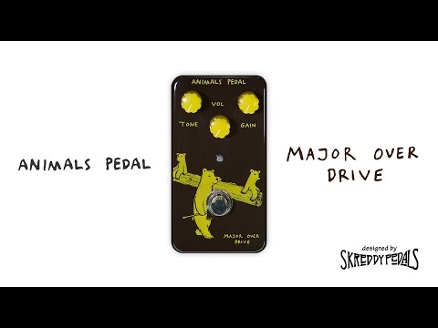 Animals Pedal | Major Overdrive [Designed by Skreddy Pedals] - demo by Jake Cloudchair