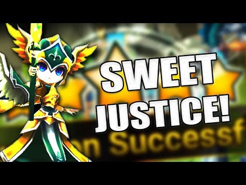 if this video had a luck graph.. - Summoners War