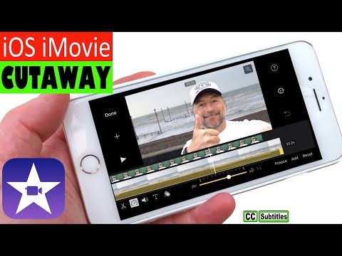 iOS iMovie Cutaway Function brilliant feature no need to record audio again Video