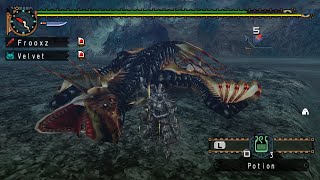 G-Rank Quest Plesioth! | HR 7 Key Quest | Monster Hunter Freedom Unite (PSP)