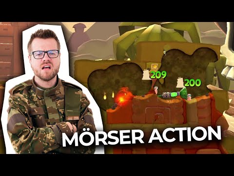 MORTAR ACTION IN Worms Clan Wars