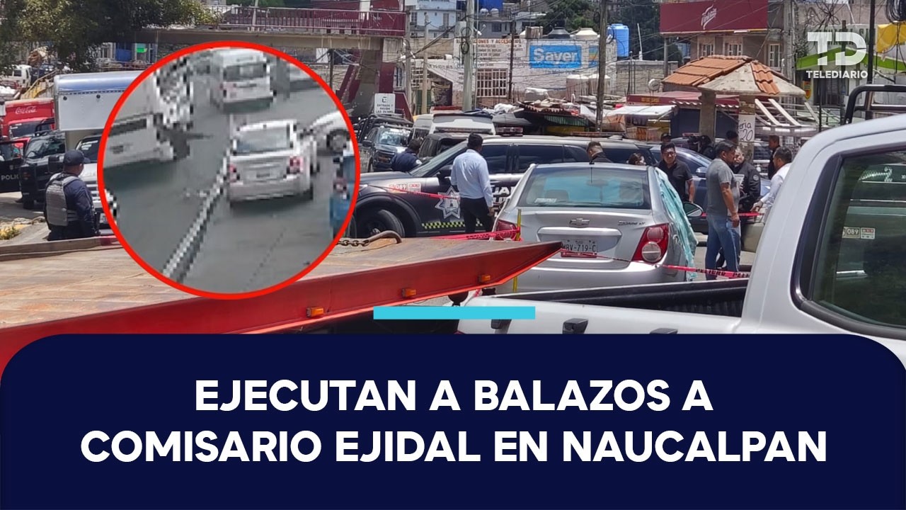 Matan a balazos a Francisco Pérez Román, comisario ejidal de San Francisco Chimalpa, en Naucalpan