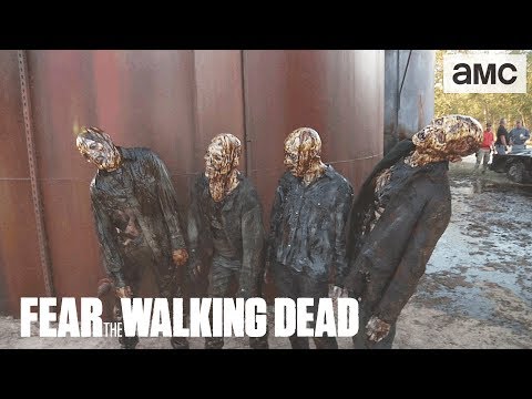 ‘Oil Tank Full of Water Walkers’ Behind the Scenes Ep. 402 | AMC ‘Fear the Walking Dead’ Thumbnail