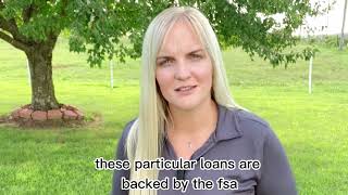 USDA Land Loan opportunities through the FSA Loan department. USDA farm and first-time farmer loans.