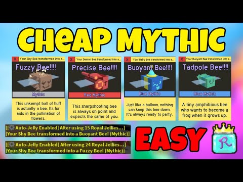 How To GET *CHEAP* Mythic Bees in Bee Swarm Simulator (Working)
