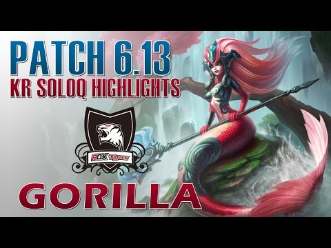 ROX GorillA - Nami Support - KR LOL Challenger 1059LP Highlights