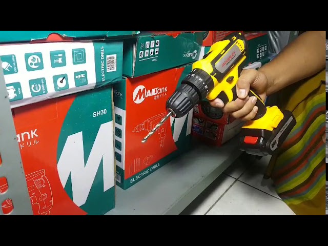 Jual PROMO mesin bor cordless baterai tnpa kabel obeng