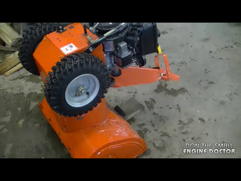 Snowblower Auger Belt Replacement On Ariens 6/24