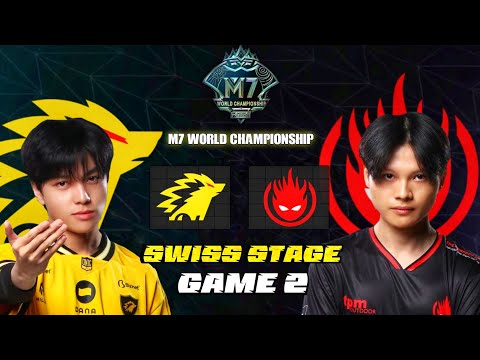 ONIC vs EVIL GAME 2 | M7 SWISS STAGE | M7 WORLD CHAMPIONSHIP