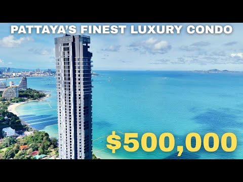 I Toured The BEST LUXURY Condominium in Pattaya... Arom Wongamat! MUST WATCH!