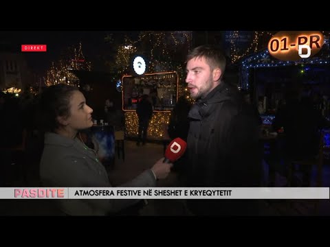 PasDite: Atmosfera festive ne sheshet e kryeqytetit 12 12 2019
