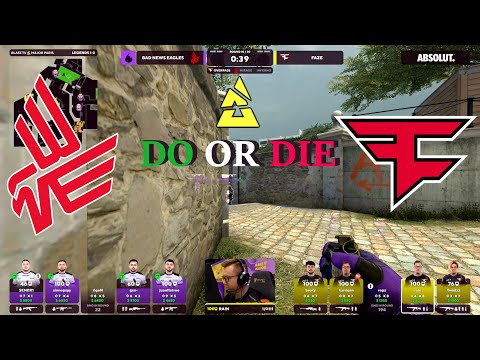OMG! - BAD NEWS EAGLES vs FAZE - BLAST MAJOR LS - HIGHLIGHTS