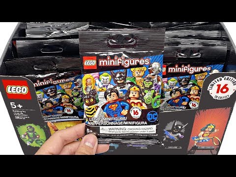 LEGO DC Super Heroes Minifigures - 50 pack opening!