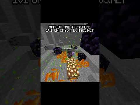 Marlow VS ItzRealMe In Crystal PVP! #minecraft #crystalchaos #crystalpvp #minecraftpvp #cpvp