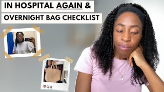 Endo Surgery Vlog | In hospital AGAIN, bowel endometriosis & what you need in your hospital bag 🎗
