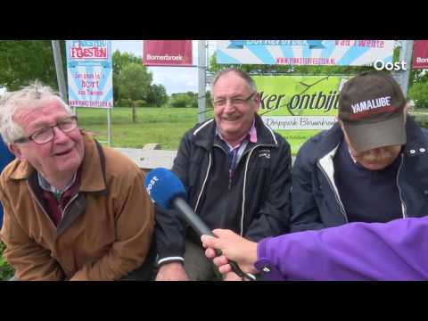 Nauwelijks publiek in Bornerbroek tijdens Ronde van Overijssel
