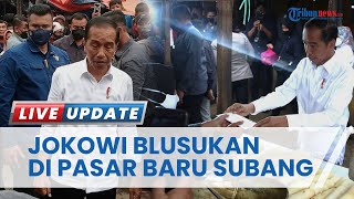 Download lagu Momen Jokowi dan Ridwan Kamil Blusukan di Pasar Baru Subang, Bagikan Ini ke Warga hingga Pedagang mp3