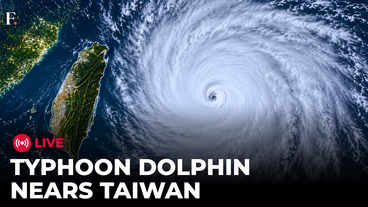 Typhoon Dolphin LIVE: Typhoon Dolphin Nears Taiwan, Heavy Rain & Strong Winds Expected