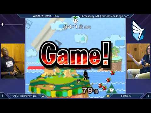 MMOM165 SSBM - Yasu (Marth) vs. bonfire10 (Sheik) - Melee WSF