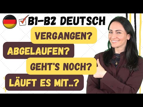 🇩🇪 GEHEN🚶‍♀️und LAUFEN 🏃‍♀️. Zwei Verben - viele Bedeutungen